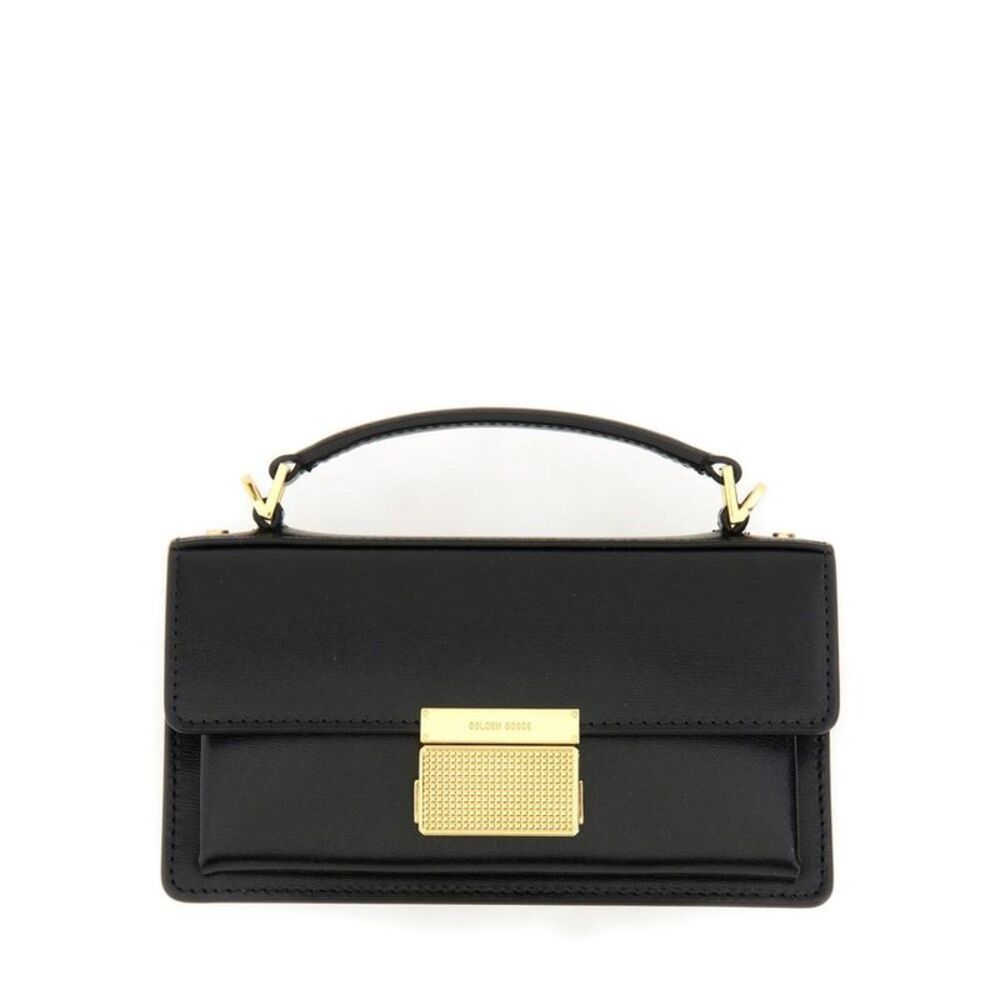 GOLDEN GOOSE Structured Top Handle Bag Women BLACK Handbags